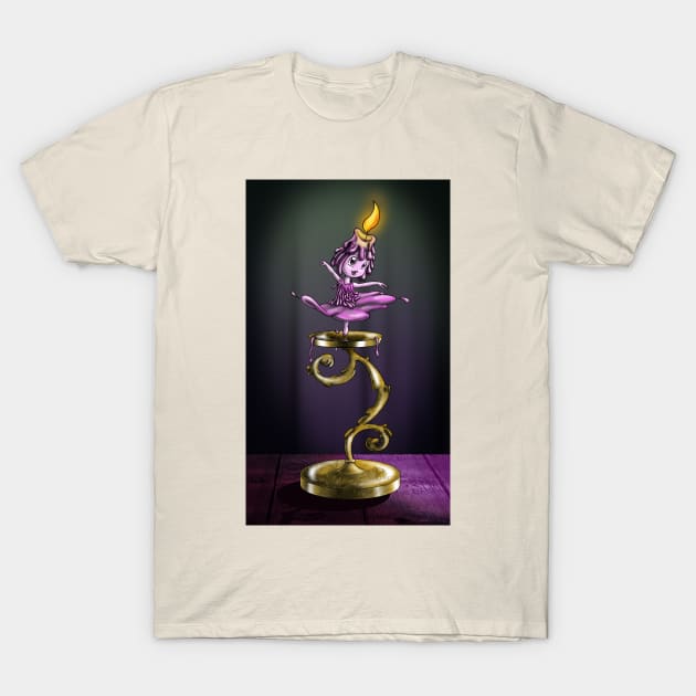 Candle T-Shirt by treasured-gift